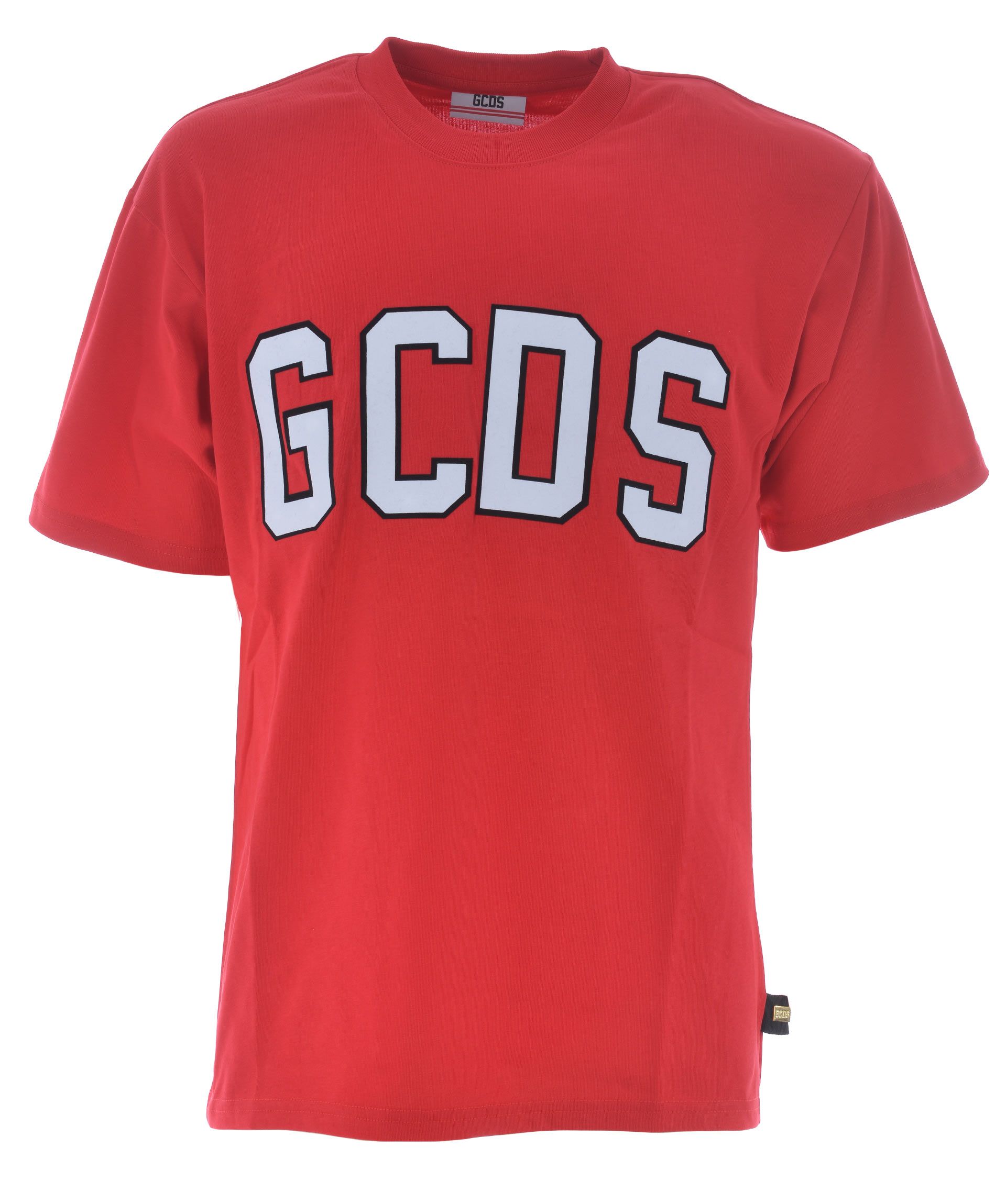 Gcds Logo T-Shirt In Rosso | ModeSens