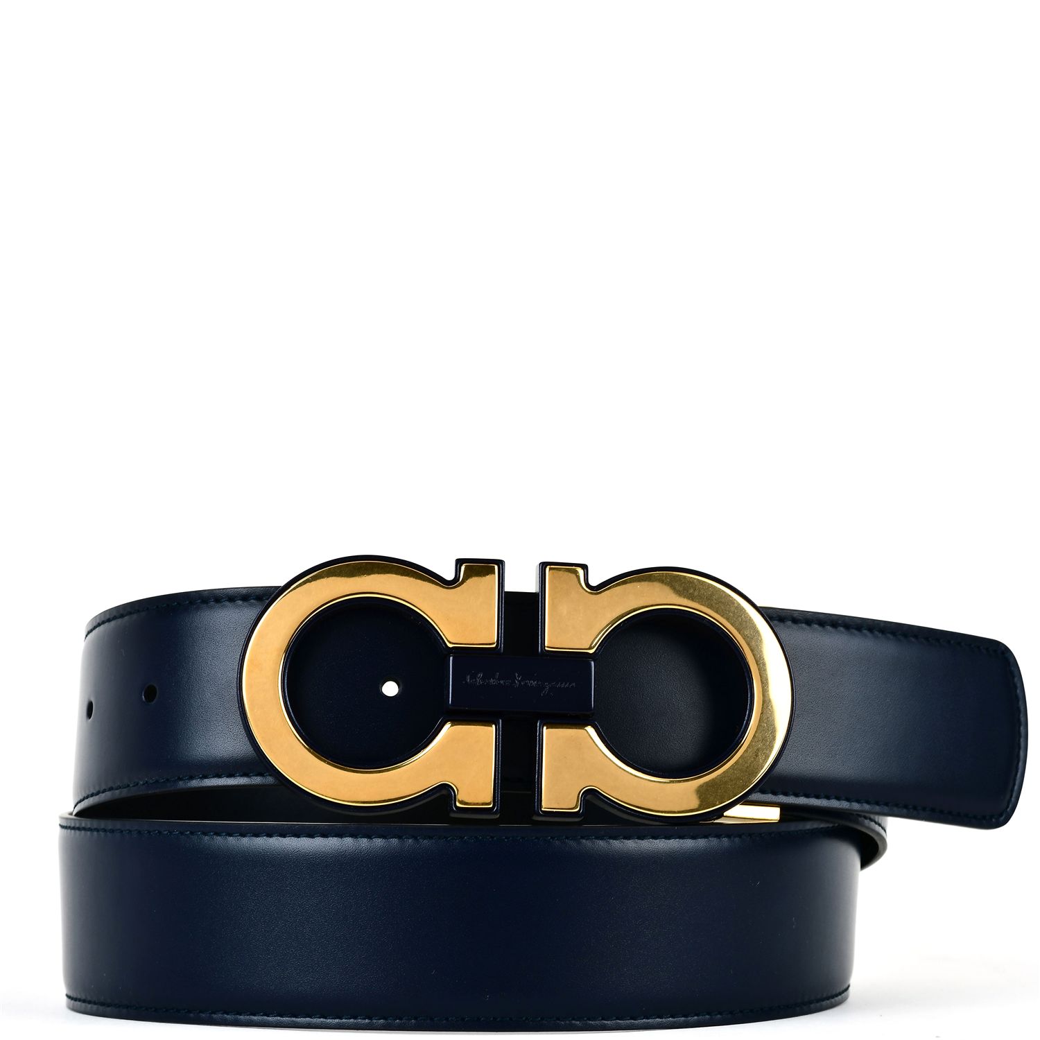 Salvatore Ferragamo - Salvatore Ferragamo Belt - BLUE, Men&#39;s Belts | Italist