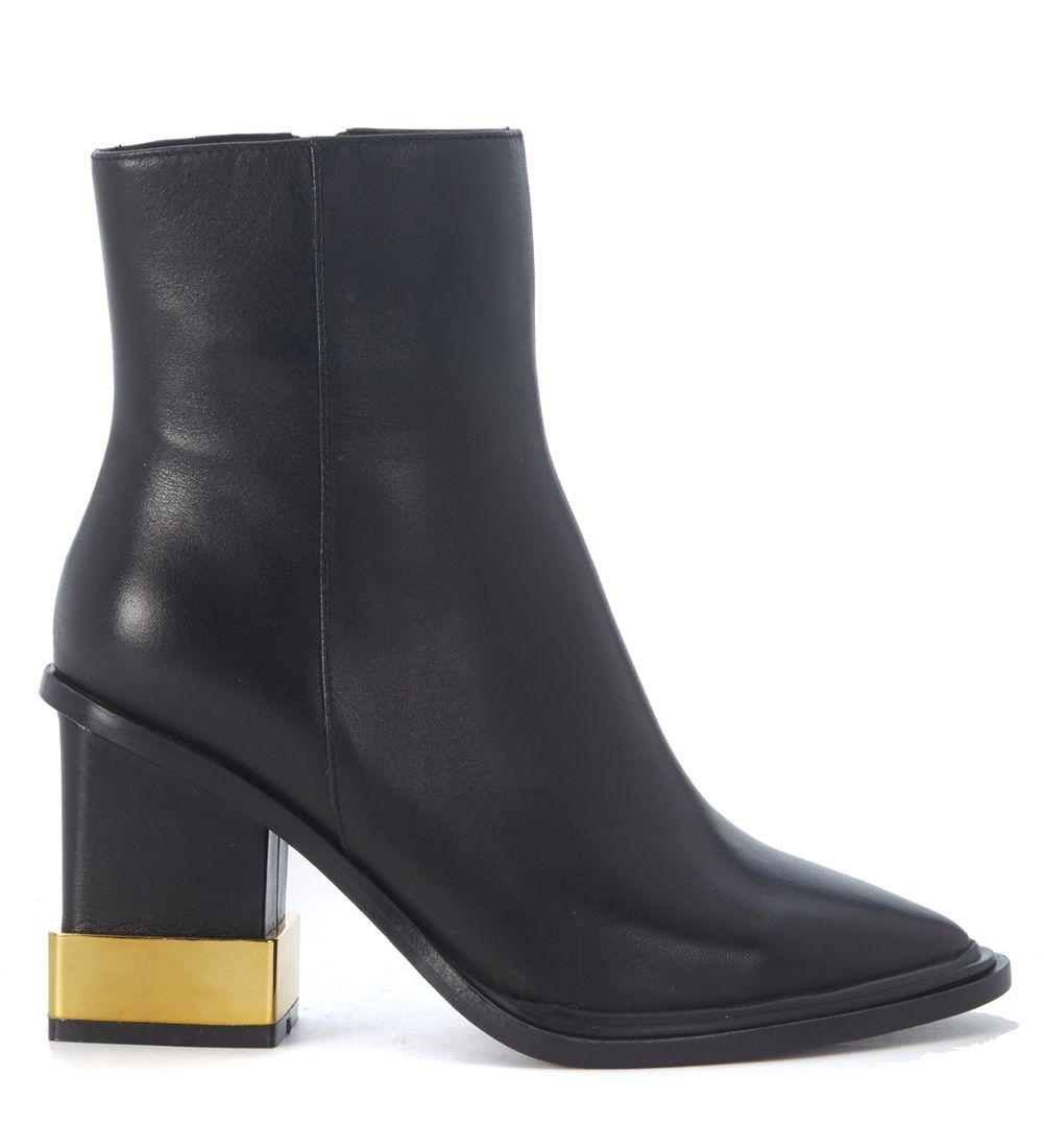 Kat Maconie Paloma Black Leather Ankle Boots, Nero | ModeSens