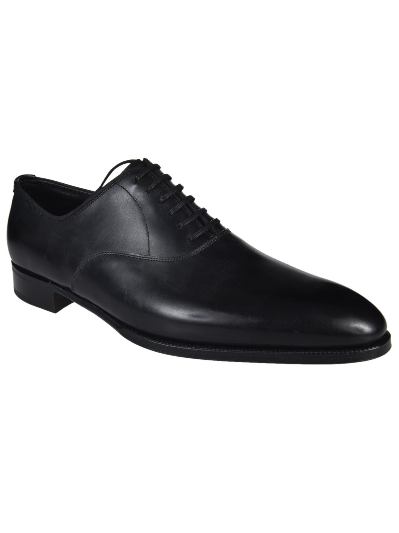 John Lobb - John Lobb Garnier II Oxford Shoes - Black, Men's Laced ...