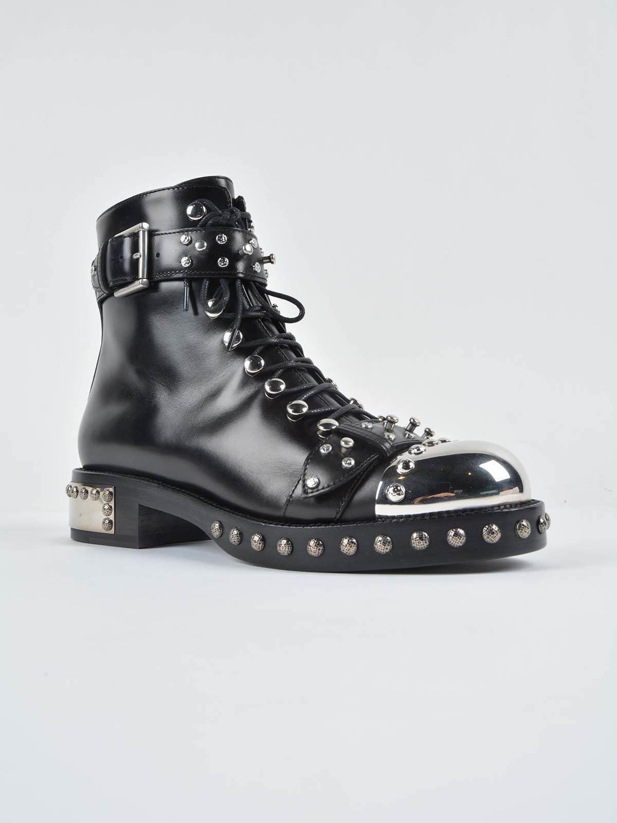 alexander mcqueen boots on sale