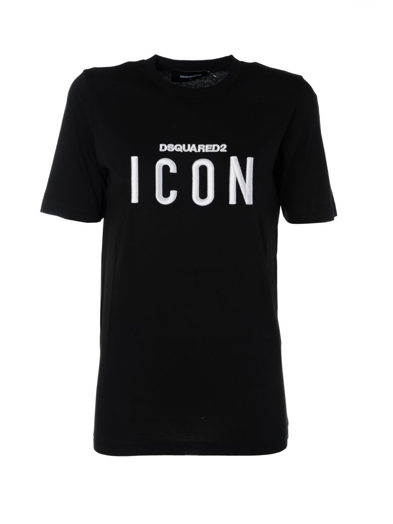 DSQUARED2 EMBROIDERED T-SHIRT,10590952