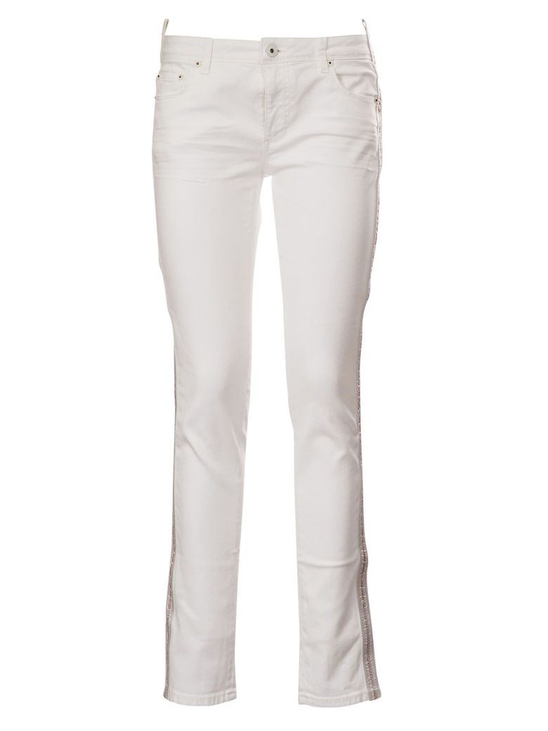 OFF-WHITE Off White Slim-Fit Jeans | ModeSens