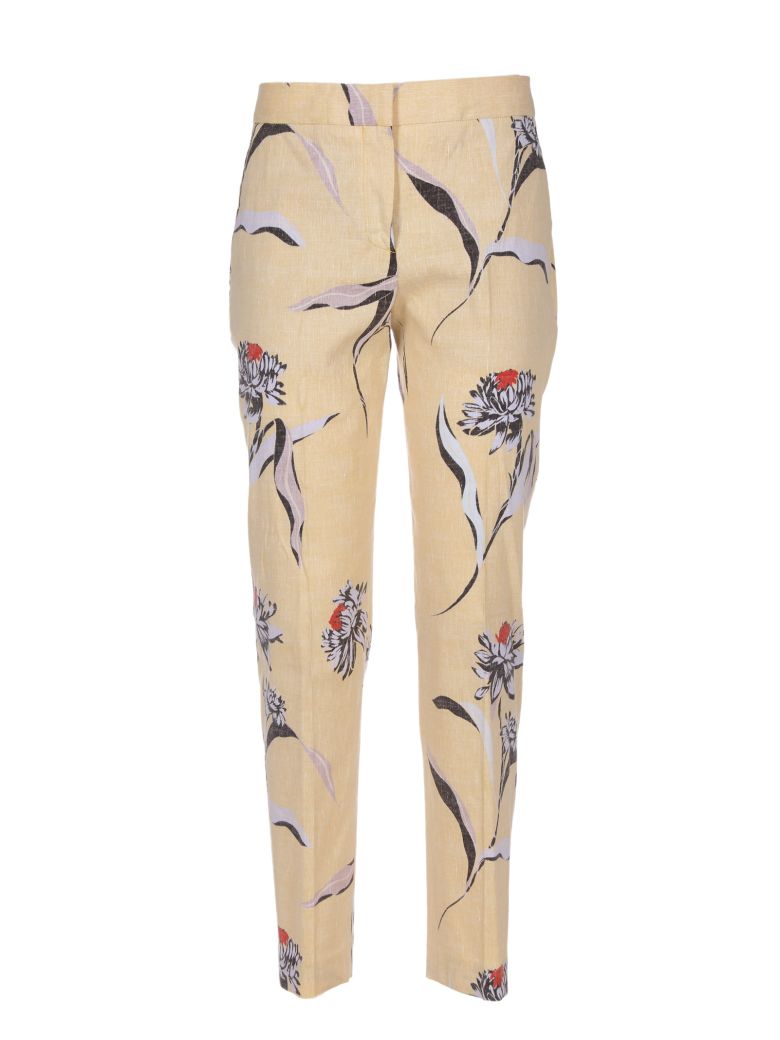 PAUL SMITH FLORAL PRINT TROUSERS,10615122