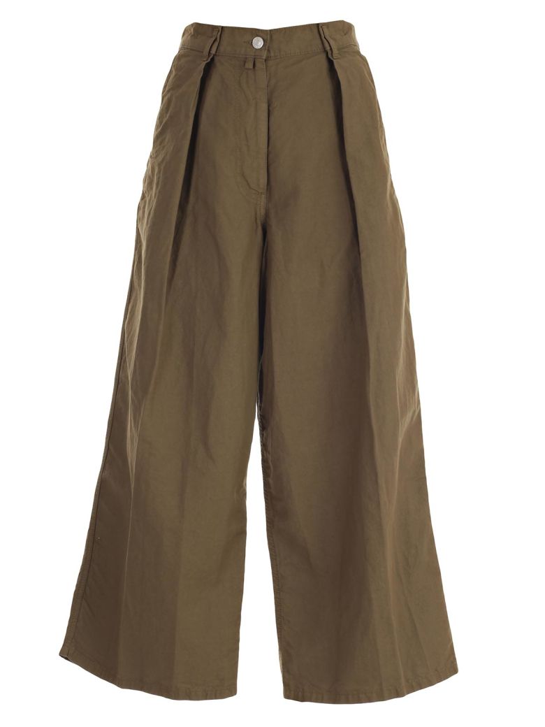 Dries Van Noten Trousers In Brown | ModeSens