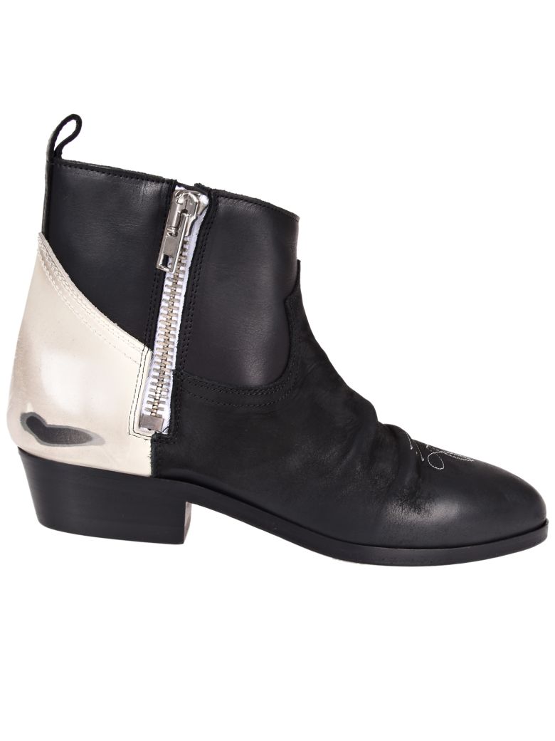 GOLDEN GOOSE VIAND ANKLE BOOTS,10626441