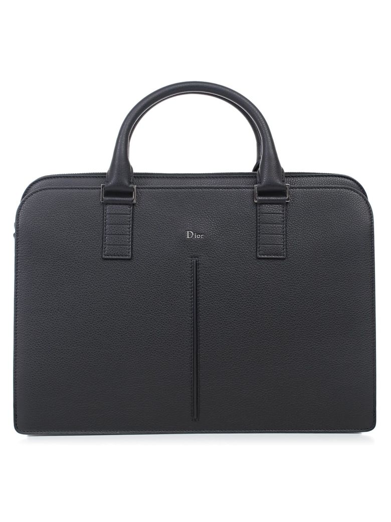 DIOR CLASSIC LEATHER BRIEFCASE,10627278