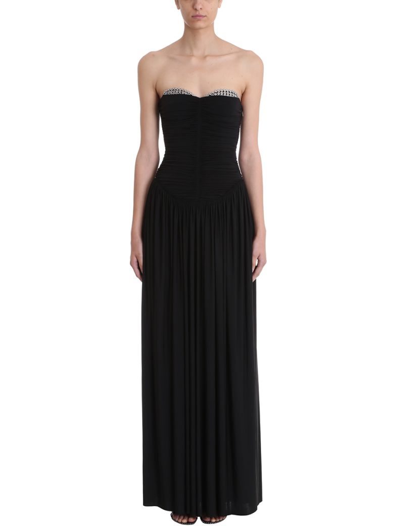 ALEXANDER WANG RUCHED BODICE GOWN DRESS,10631260