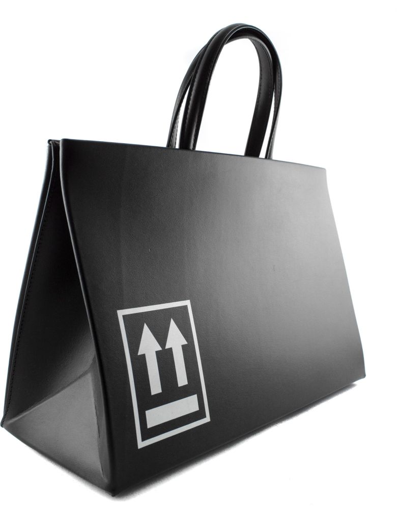 off white box tote