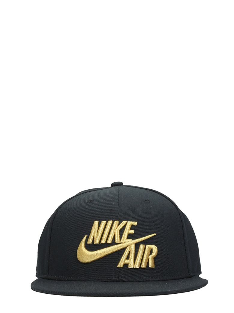 NIKE Nike Air True Snapback Black Cotton Cap,10597686