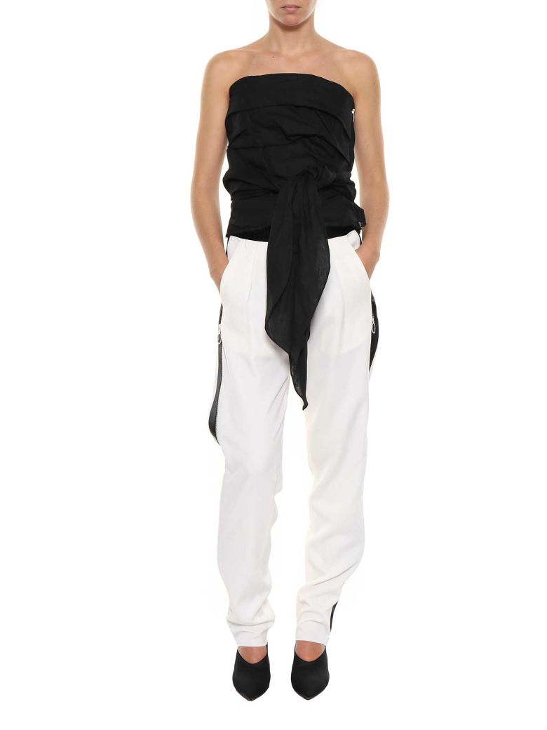 MARQUES' ALMEIDA SIDE ZIPPERS TROUSERS,10605322