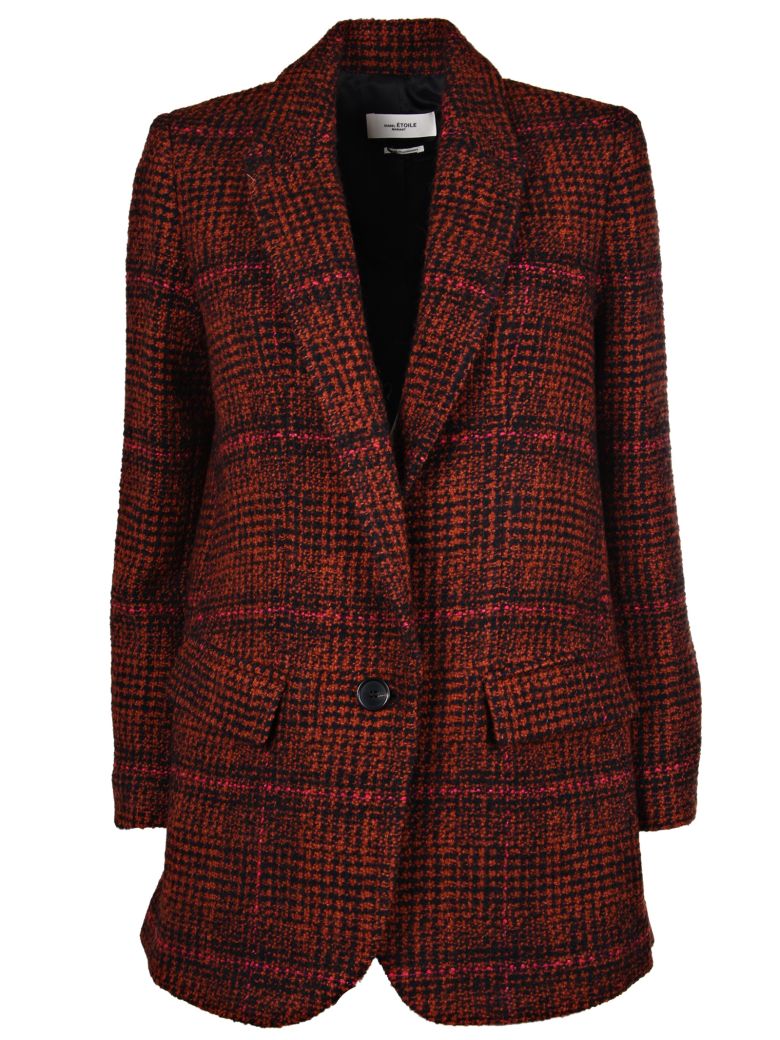 Isabel Marant Étoile Isabel Étoile Marant Ice Fitted Jacket In 11ru Rust