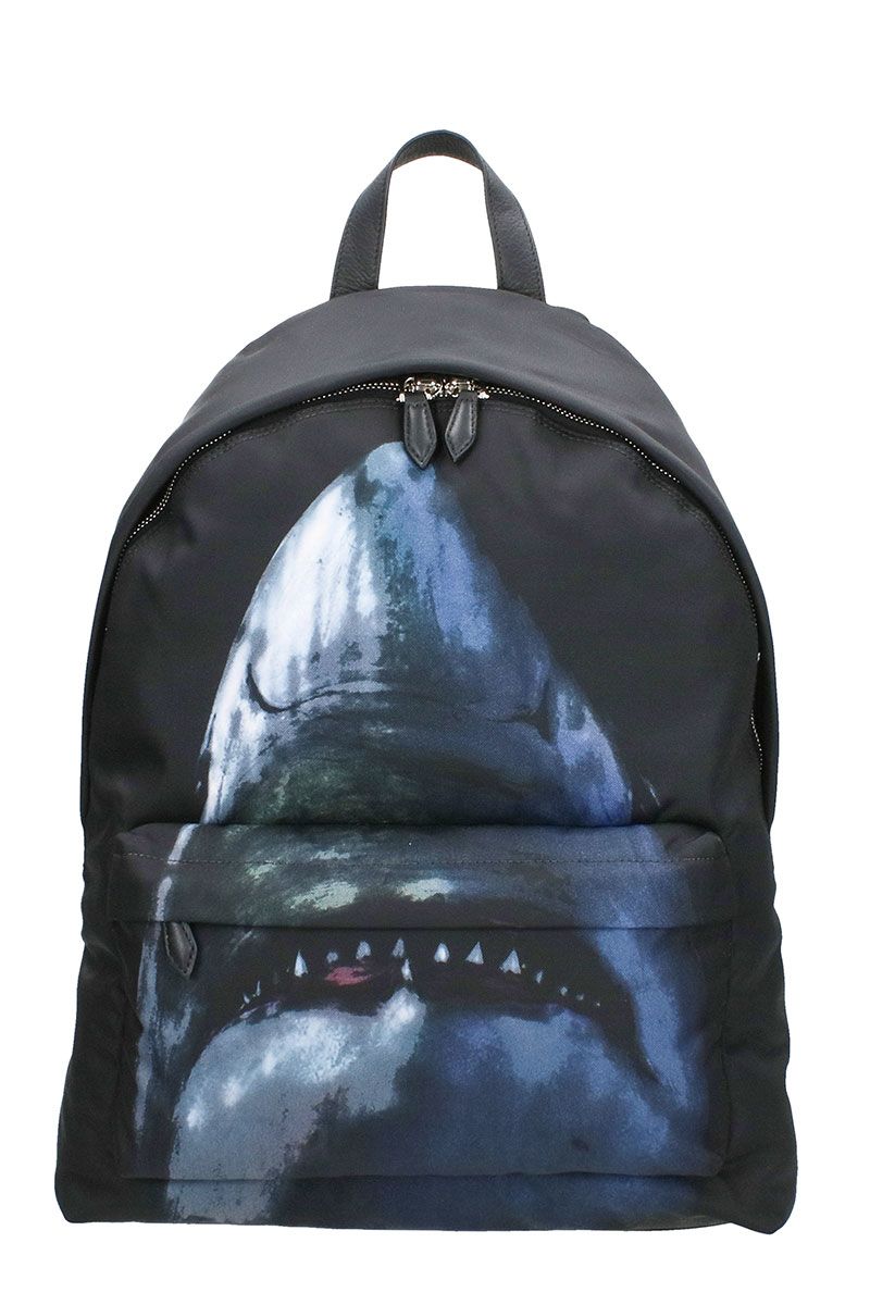 Givenchy Givenchy Shark Print Backpack black, Men's Backpacks Italist