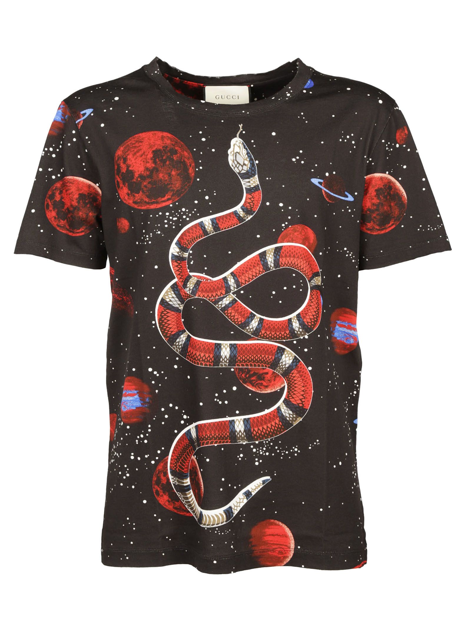 italist | Best price in the market for Gucci Gucci Space Snake Print T ...