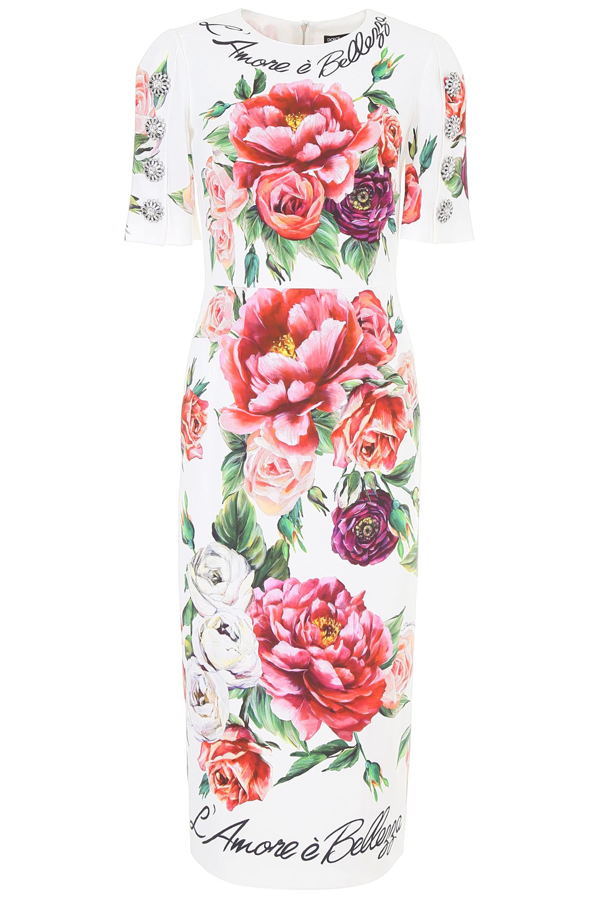 DOLCE & GABBANA L'AMORE È BELLEZZA DRESS,10618690