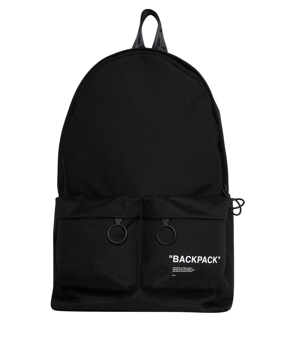OFF-WHITE QUOTE BACKPACK,10619221