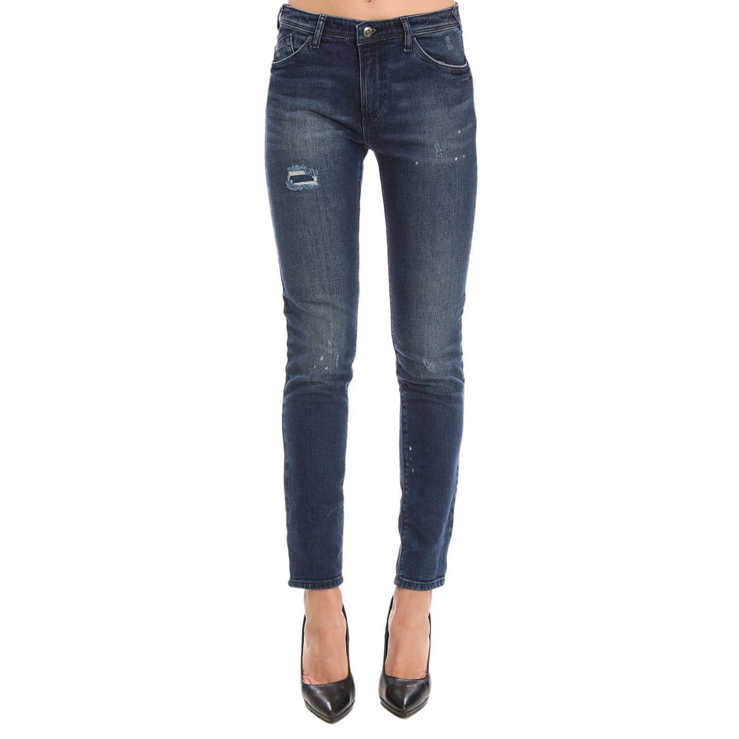 Emporio Armani Jeans Jeans Women Emporio Armani - denim - 10639508 ...