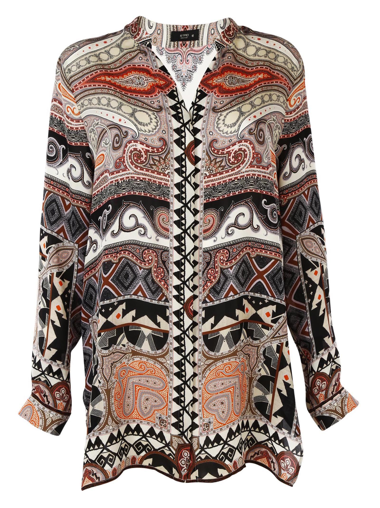 italist | Best price in the market for Etro Etro Paisley Print Shirt ...
