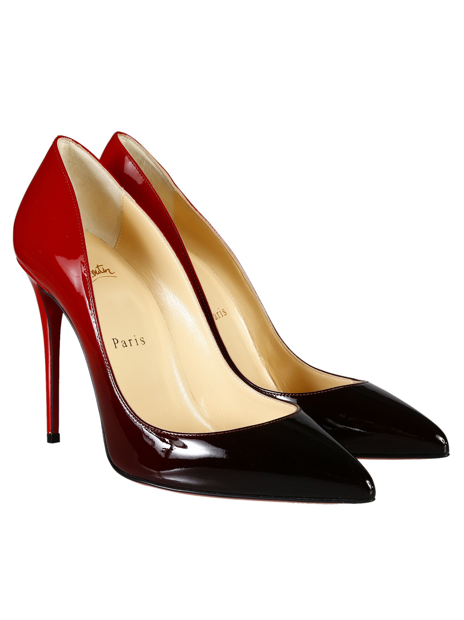 christian louboutin pigalle follies red and black
