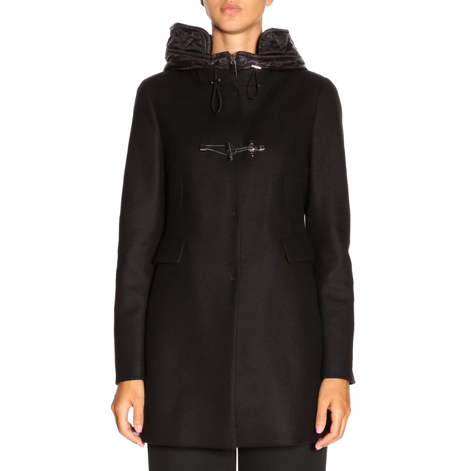 Fay Coat Coat Women Fay - black - 10678738 | italist