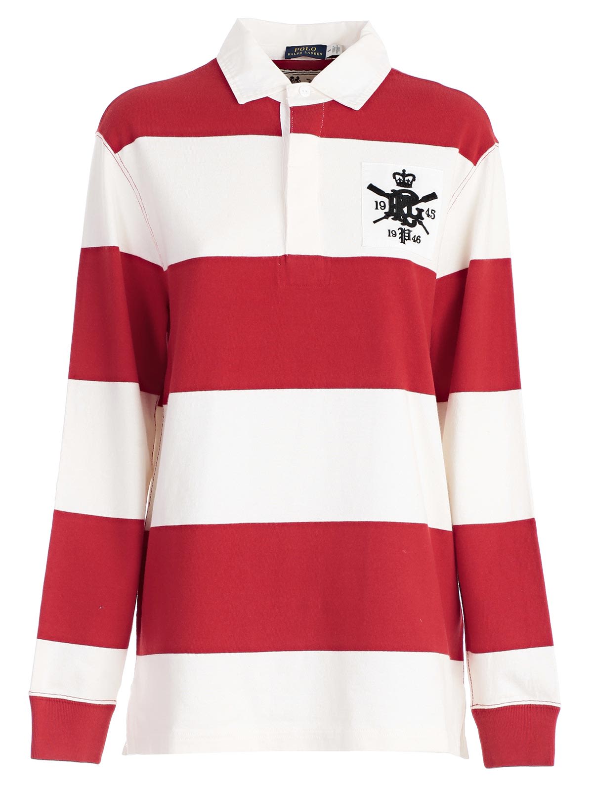 POLO RALPH LAUREN STRIPED RUGBY TOP,10630316