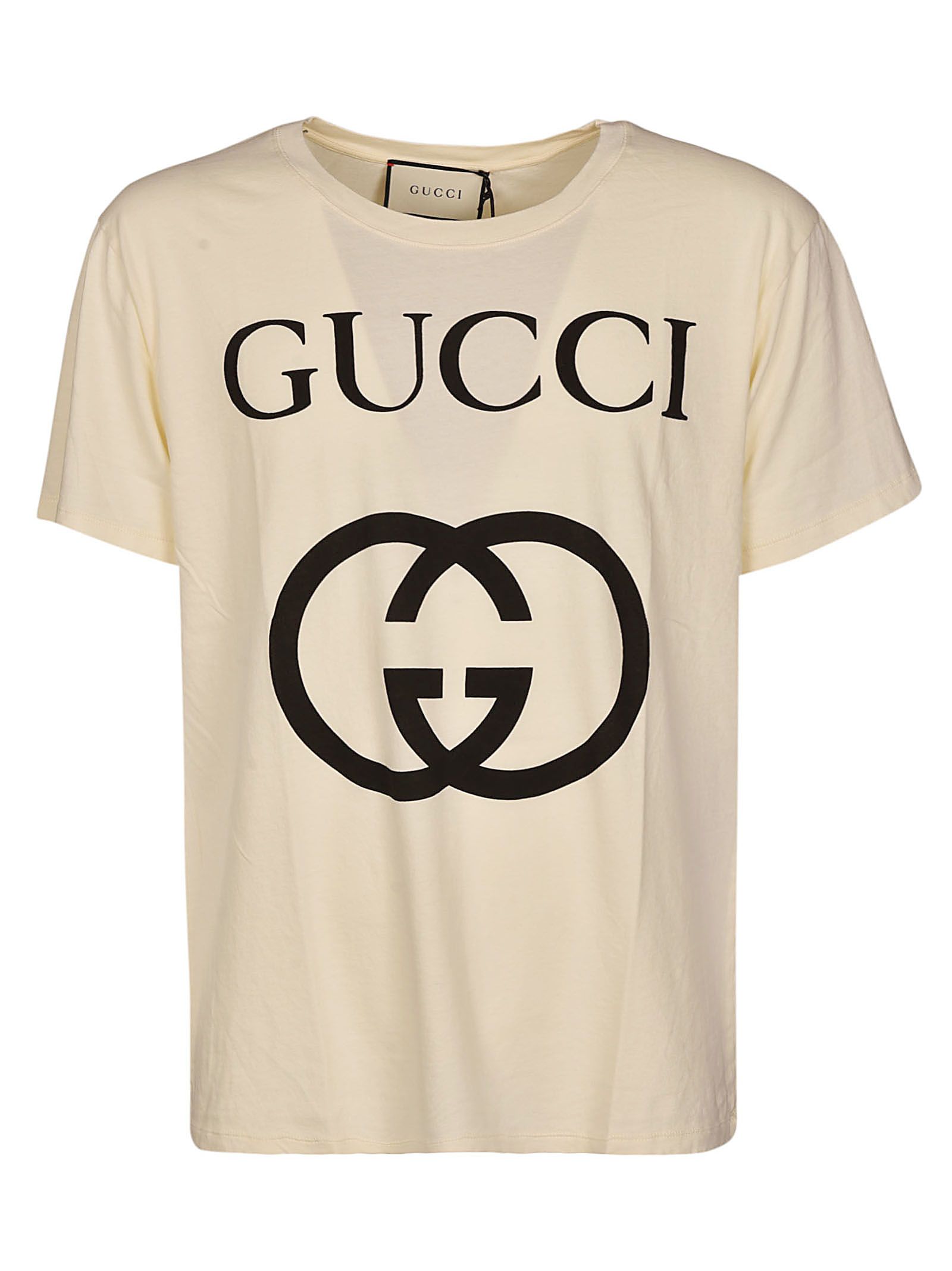 italist | Best price in the market for Gucci Gucci Logo T-shirt