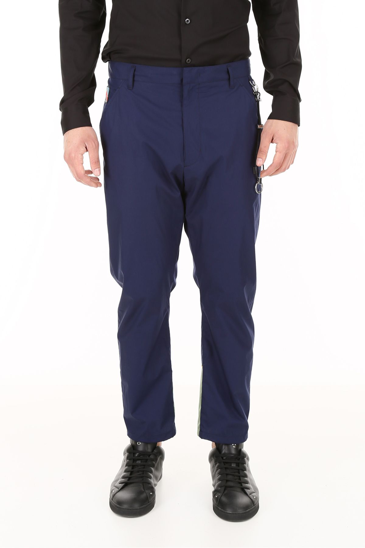 techno cotton trousers