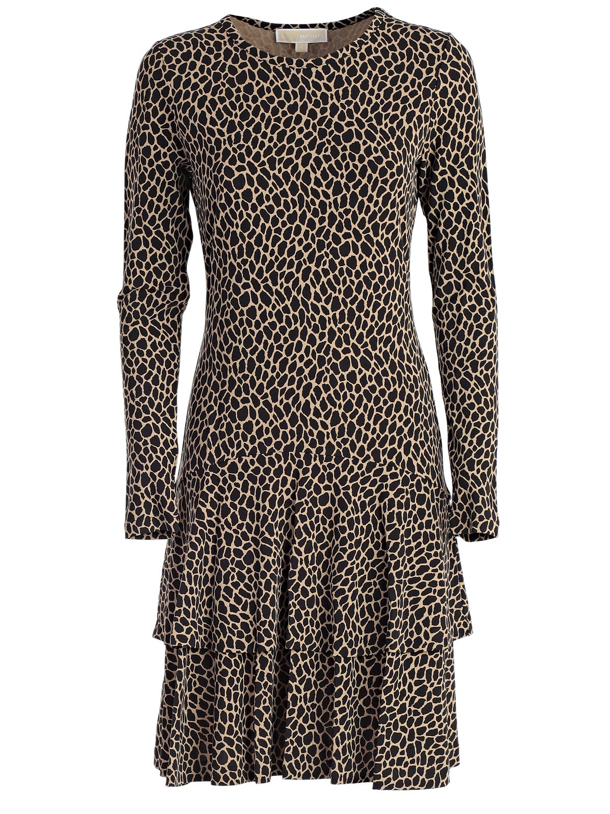 MICHAEL Michael Kors Abito M/l Balza St Animalier - Drk Cml Black ...