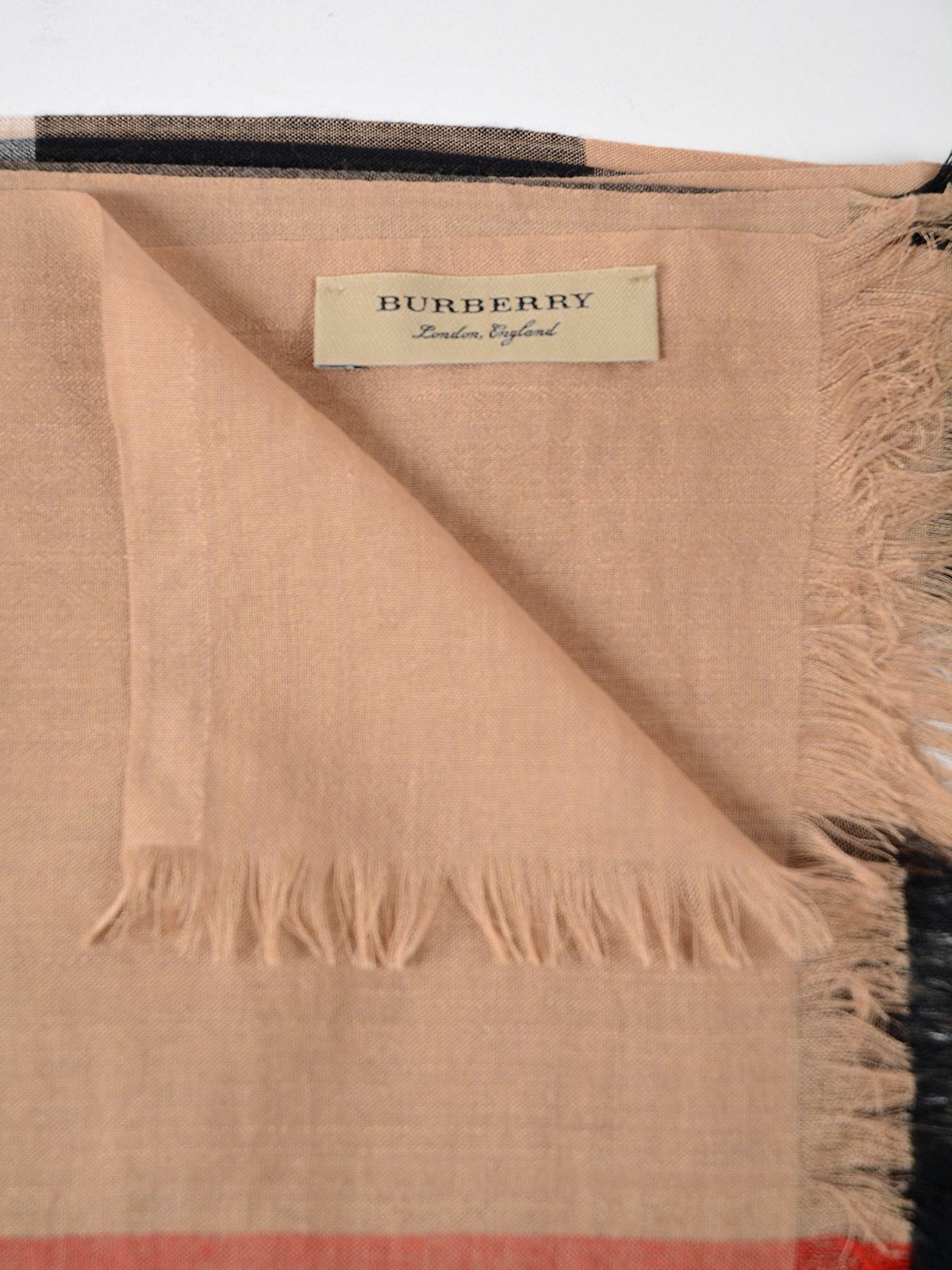 burberry sheer scarf