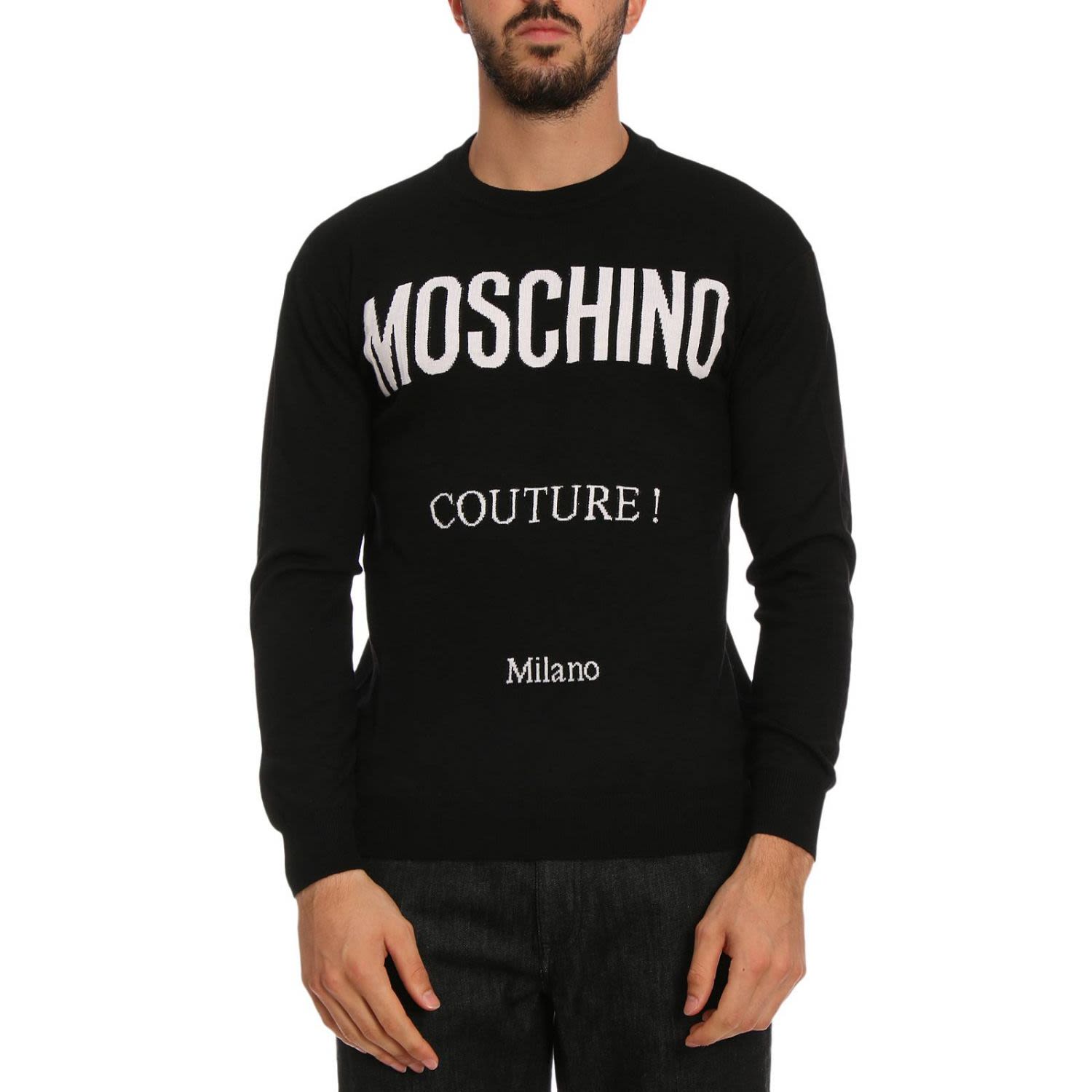 italist Best price in the market for Moschino Sweater Sweater Men