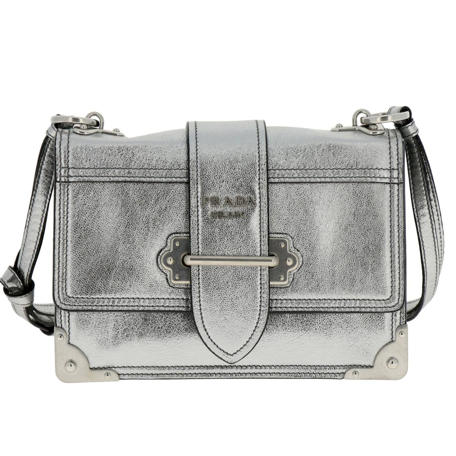 Prada Mini Bag Shoulder Bag Women Prada - silver - 10678414 | italist