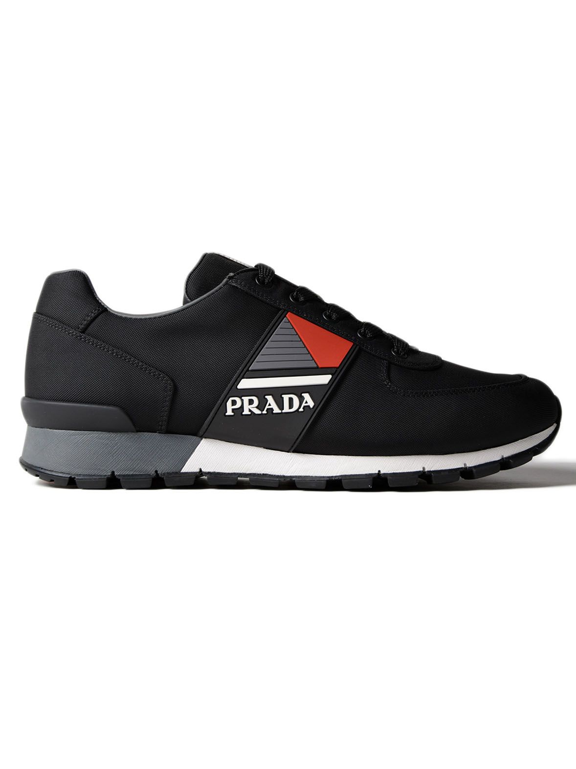 Prada - Prada Running Match Sneakers - Nero, Men's Sneakers | Italist
