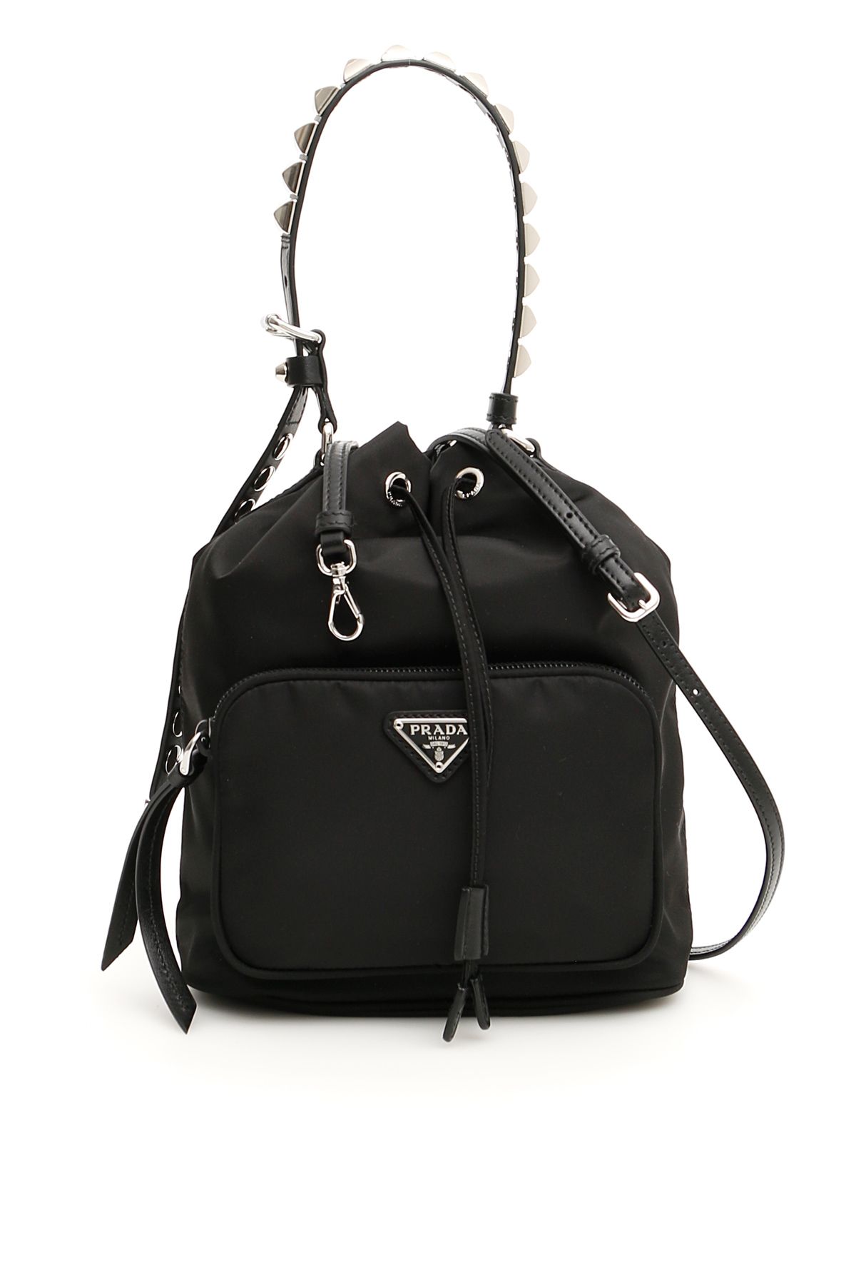 prada bucket bag mini