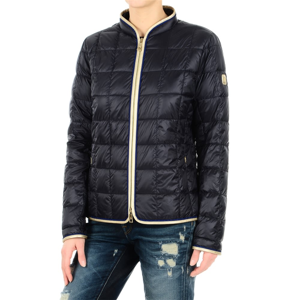italist | Best price in the market for Fay Dark Blue Puffer Jacket ...