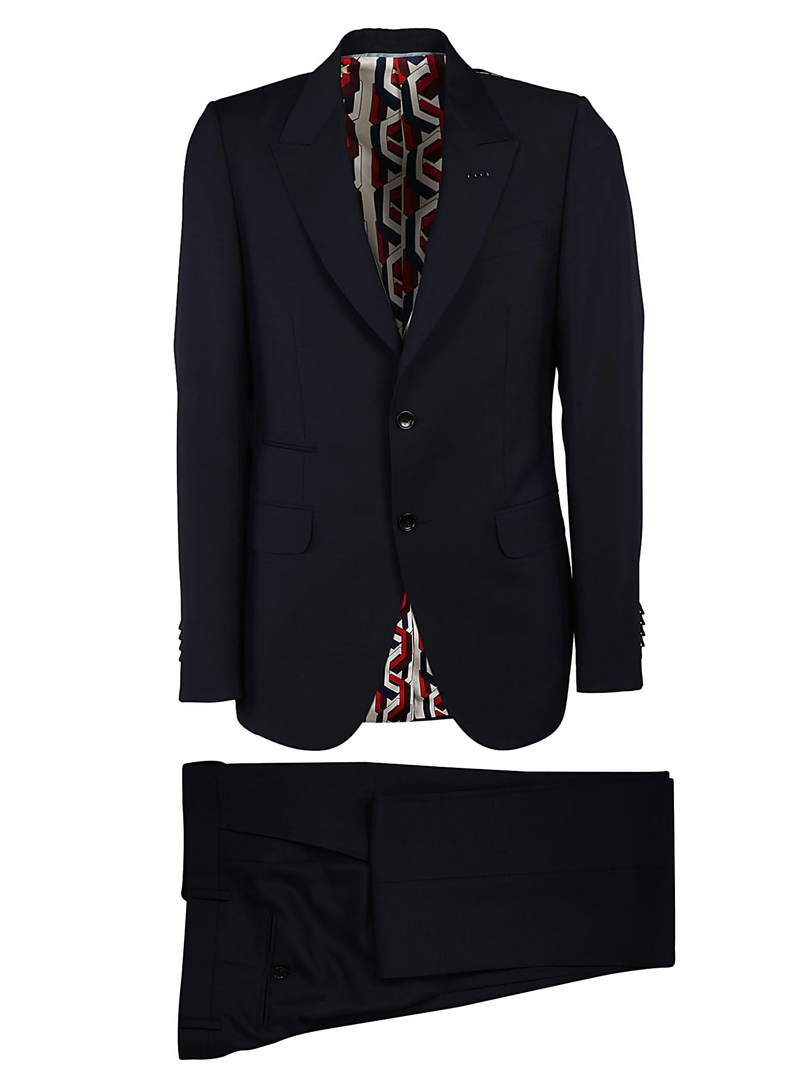 italist Best price in the market for Gucci Gucci Classic Suit blue