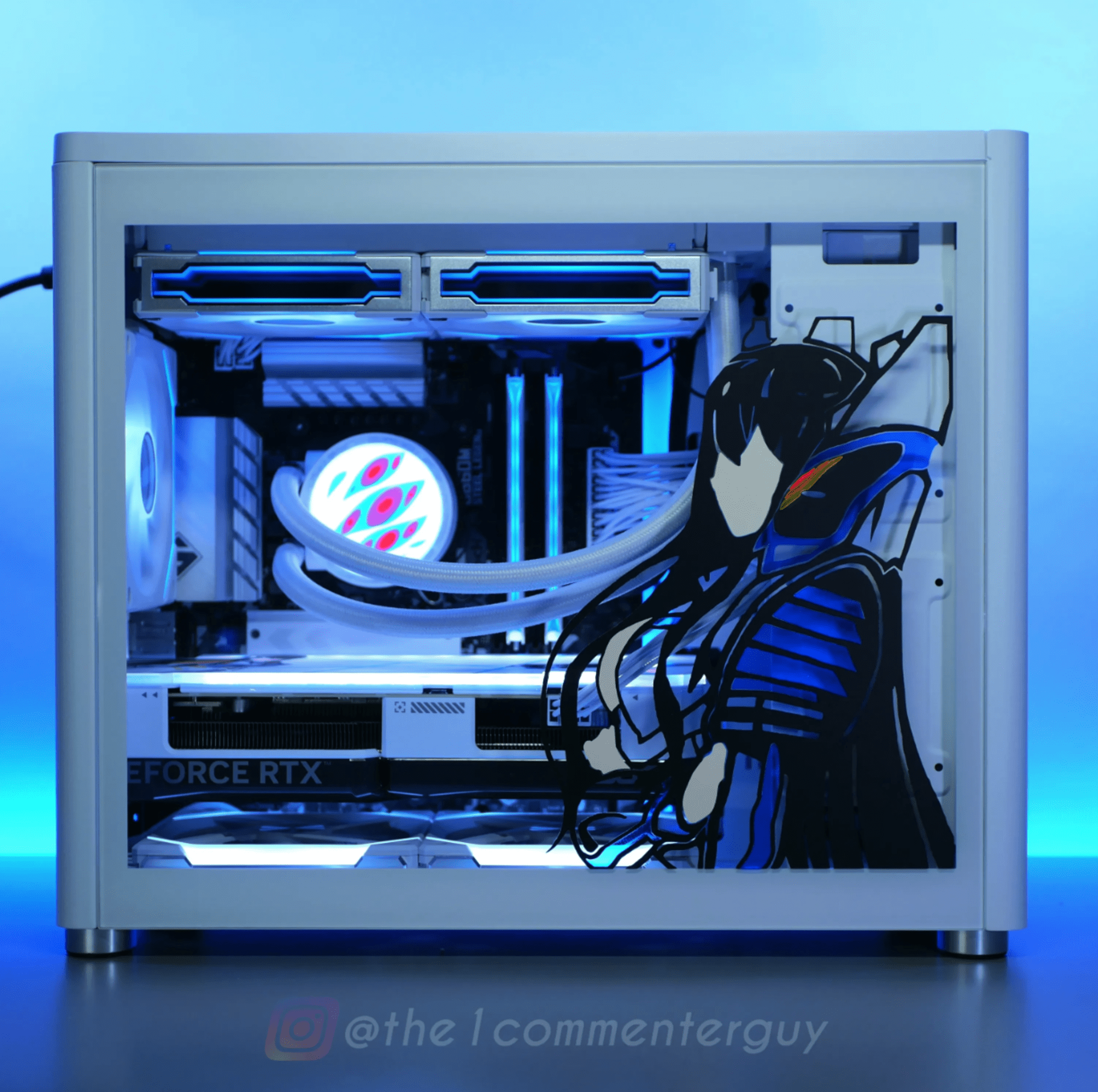 Buy Wholesale China Gaming Computer Case Anime Custom Diy Acrylic Panel Fan  Display Dustproof Plexiglass Rgb & Gaming Pc at USD 1 | Global Sources