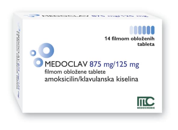 Medoclav 875 mg/125 mg filmom obložene tablete