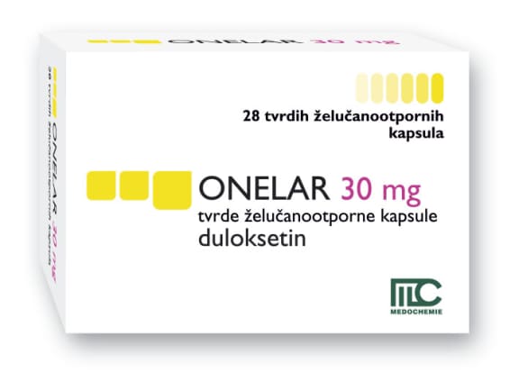 Onelar 30 mg tvrde želučanootporne kapsule