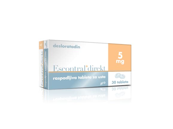 Escontral direkt 5 mg orally disintegrating tablets