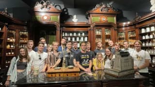 Participants of the Chemistry Summer School at the JGL Museum of Pharmacy