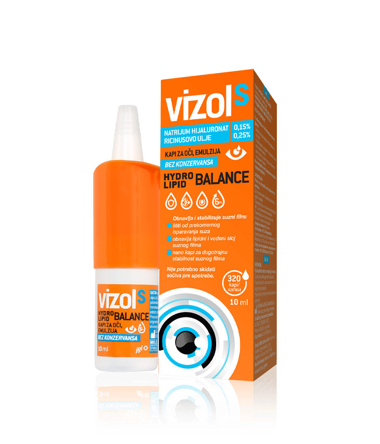 Vizol S Hydro Lipid Balance kapi za oči