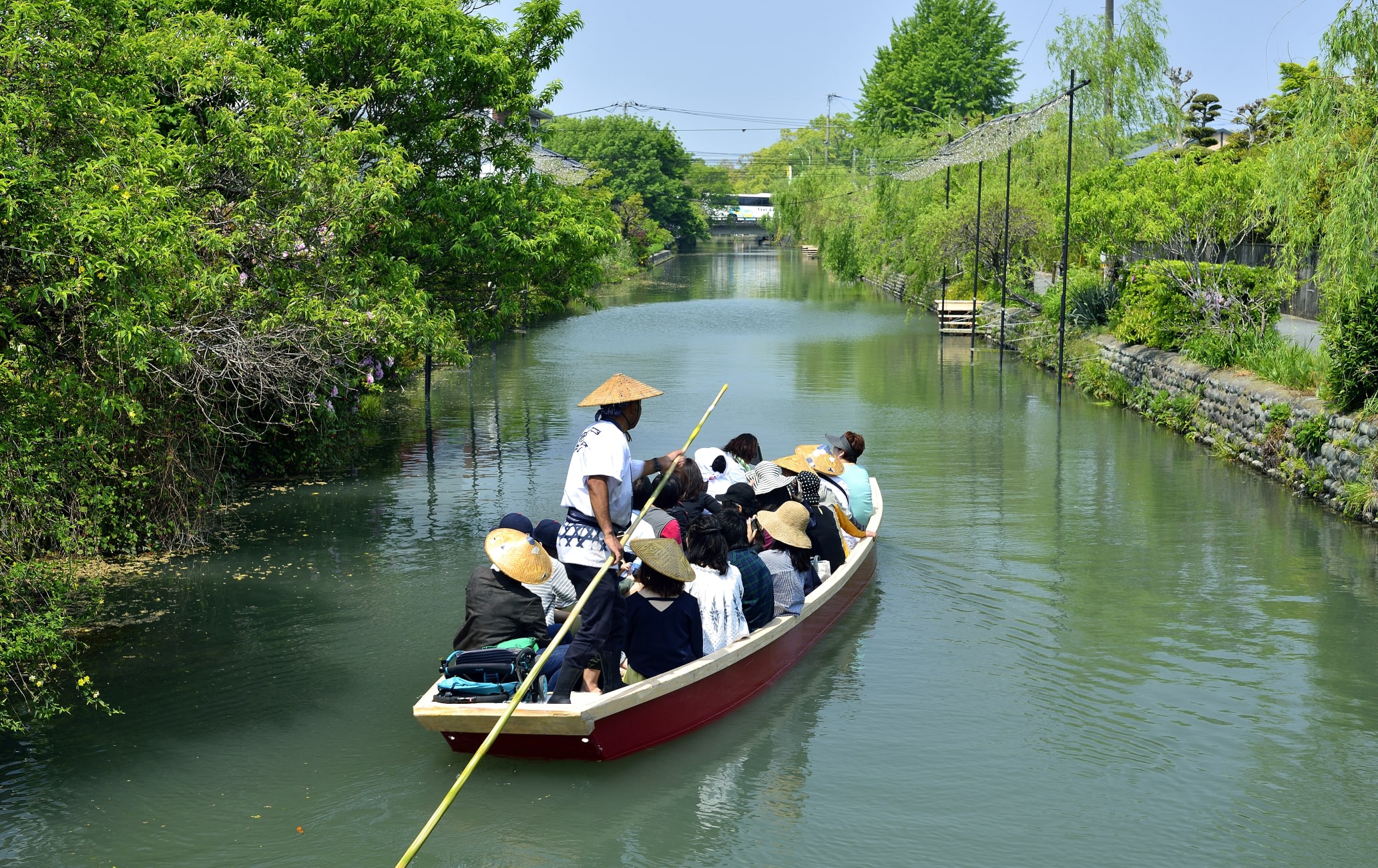 Yanagawa River rapids ride