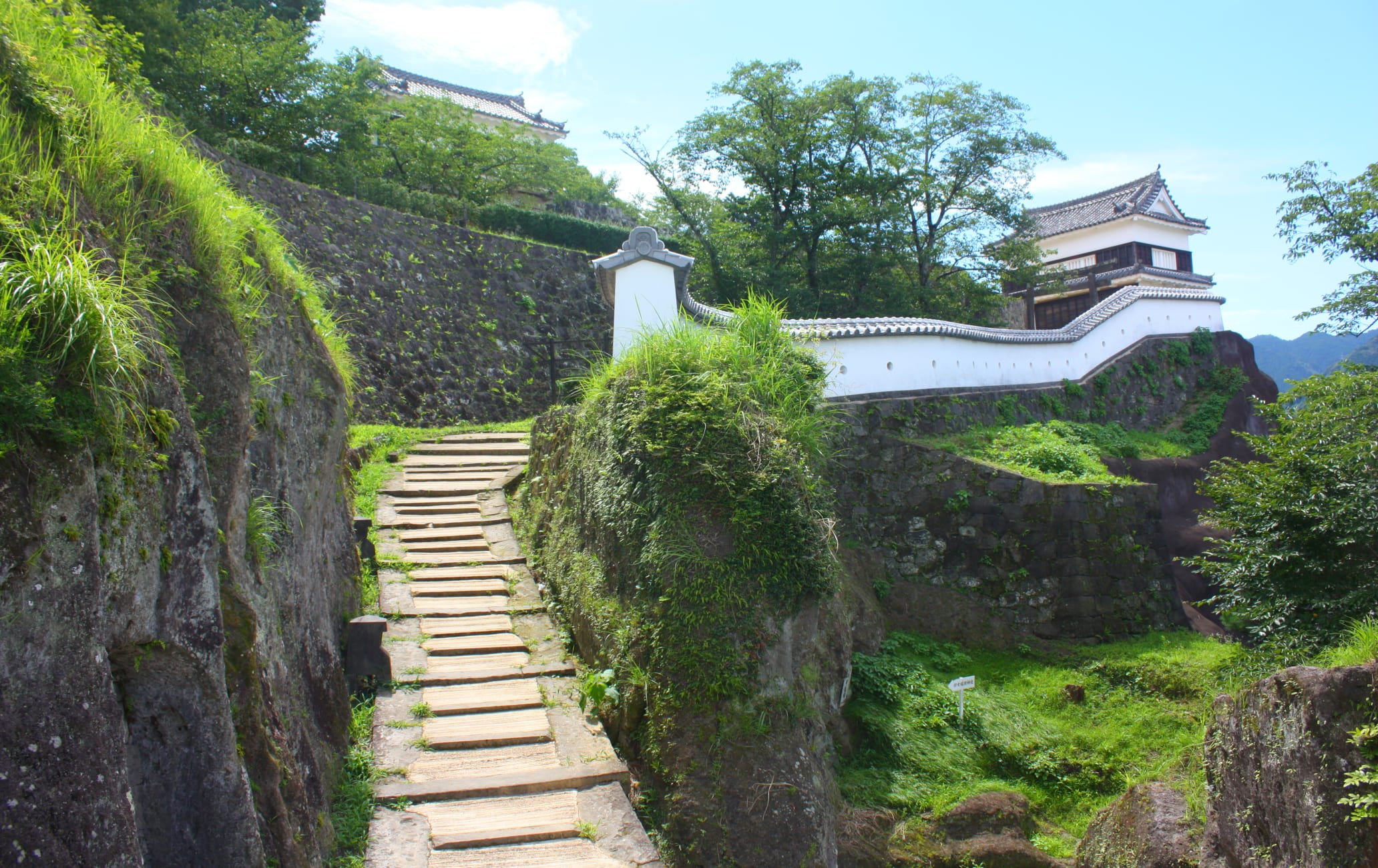 Ruins of Ususki Castle at Usuki Park & Daimonyagura