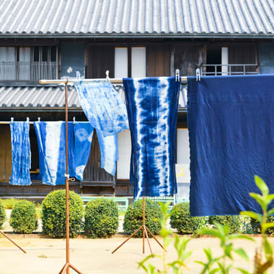 Exploring the origins of aizome-—traditional indigo dyeing