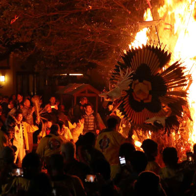 Festival del fuego de Omihachiman Sagicho