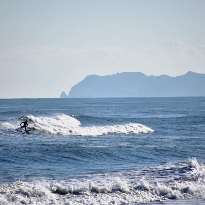 Surfing in Japan