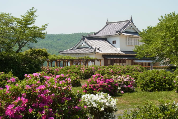 Tsuyama Castle -Kakuzan Park