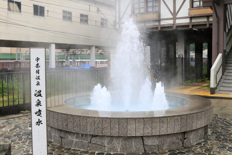 Unazuki-onsen hot springs