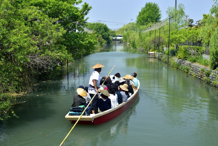 Yanagawa River rapids ride