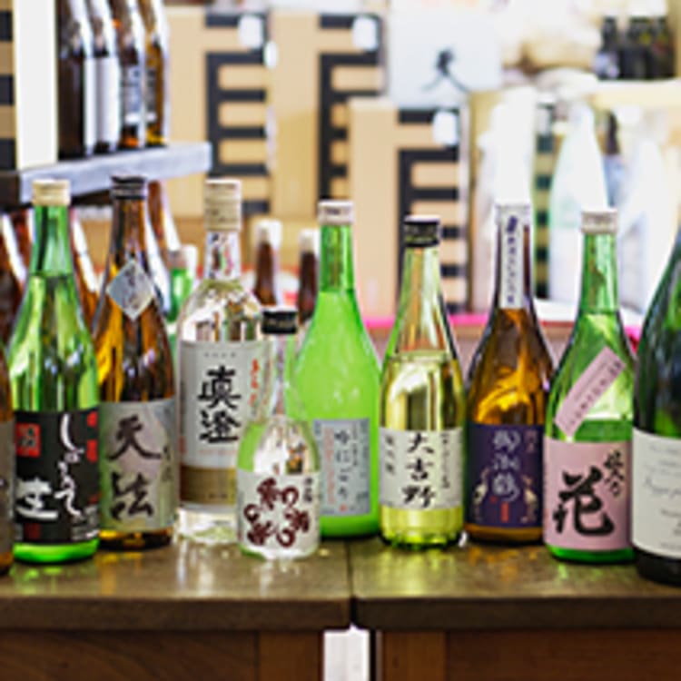 Tasting Japanese sake